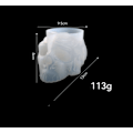 Miniatyrbillede 1 af 4: 3D kranie penneholder form, 2-delt Halloween lys form fremstilling
