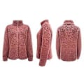 Miniatyrbillede 1 af 3: Sweater Dame Casual Langærmet Lynlås Skjorte (L Pink)