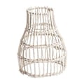 Miniatyrbillede 4 af 5: Flet Lampeskærm Dekoration Rattan Lampeskærm til Hængelampe Hotel Hjem