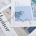 Miniatyrbillede 5 af 5: Hul Stjerne Charm Kædearmbånd Hip Hop Par Armbånd Mode Armring