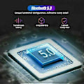 Pikkukuva 3 / 5: Langattomat Bluetooth-kuulokkeet, kokoontaitettavat stereo superbassokuulokkeet (Punainen)