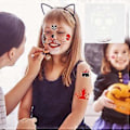 Pikkukuva 4 / 4: 16 kpl Halloween-piirustusmallineet Sarjakuva Maalaus Sapluuna Maalausmallineet