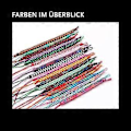 Miniatyrbild 3 av 5: 12 Färgglada Unisex Vänskapsarmband Partnerarmband modell selectionsky blue( FÄRG 2)