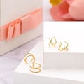 Miniatyrbilde 4 av 5: Falske Spiral S925 Øremanchetter Brusk Ørepynt Uten Piercing, Enkle Cr