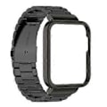 Pikkukuva 4 / 5: Ranneke Mi Watch Lite/Redmi Watch älykellolle, Metalliranneke (Musta punainen musta)