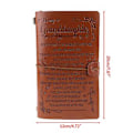Miniatyrbillede 5 af 5: Vintage Graveret Kunstlæder Journal Notesbog Dagbog til Barnebarn (A)