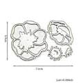 Miniatyrbild 5 av 5: 3D Blomster Metallstansar Schabloner Scrapbooking DIY Album Stämpel Papper Prägling
