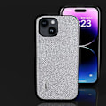 Pikkukuva 4 / 5: Timantti Musta Reuna Puhelimen Kotelo iPhone 14 Plus:lle (Hopea)