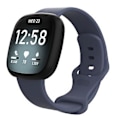 Pikkukuva 1 / 5: Fitbit Versa 3 / Sense -silikoniranneke, koko: L (Tummansininen)