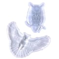 Miniatyrbild 1 av 5: 2 st Uggla Form Gjutform Flygande Uggla Hartsform för DIY Hantverk Halsband Örhängen
