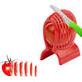 Miniatyrbillede 1 af 5: Tomatskærer, Tomatcitronskærer Frugt Cutter Løg Holder Kitc
