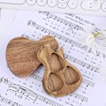 Miniatyrbild 3 av 5: Gitarrplockhållare, Personlig Gitarrplockförvaring Trägitarr