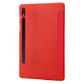 Pikkukuva 3 / 5: Nahkainen Tablet-kotelo Samsung Galaxy Tab S9:lle (Punainen)