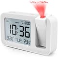 Bärbar digital LED-väckarklocka med 6,5\" LED-display