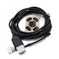 Miniatyrbillede 1 af 5: USB-kabel og fødder museledning til Logitech G102 gamingmus udskiftningsledning (sort)