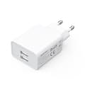 Universell 5V 2A/10W väggladdare med 2 USB-portar - USB Socket Co