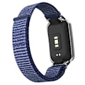 Miniatyrbilde 4 av 5: PC-etui + Nylon Loop-reim for Xiaomi Mi Band 7 Pro (Midnattsblå)
