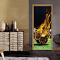 Miniatyrbilde 3 av 5: (38.5*200cm*2stk) 3D-effekt plakat dørklistremerke 10