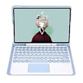 Miniatyrbillede 3 af 5: Keyboard PU-etui YA09B-A (Isblå)