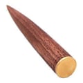 Miniatyrbilde 2 av 2: Kjegleformet Utstillingsstativ for Ringer i Tre, Ringholder i Tre og Messing, Dekorativ Ringholder