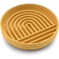 Miniatyrbillede 1 af 4: DLM Skål Silikon Langsom Foder til Hunde & Hvalpe Langsom Spisning Moderne Læk Mat Design Reducerer Slugning Opvaskemaskine Passer til Alle Racer Grøn (B)