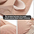 Miniatyrbillede 5 af 5: ctmw 3*dame polstret bandeau-bh, stropløs aftagelig polstring tube tops (lilla - pink - hudfarve XL)