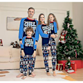 Miniatyrbild 1 av 5: Familjepysjamas för jul Pyjamas Set för Familjer Style5 (110 Barn)