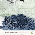 Miniatyrbilde 4 av 5: Froske Badematte, Ekstra Myk Absorberende Badematte, Sklisikker Komfortabel Badematte, Dyre Teppe for Badekar, Dusj, Baderom, Maskinvaskbar, Frosk