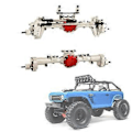 Pikkukuva 5 / 5: CNC-metalliset etu- ja takaportaaliakselit 1/10 RC-kiipeilyautolle Axial SCX10 & SCX10 II 90046 90047 Upg