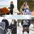 Miniatyrbild 4 av 5: 2 strollers handskar, mjuka varma skyddshandskar, universella varma handskar för barnvagn, män kvinnor