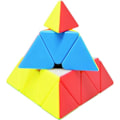 Pikkukuva 2 / 5: 3x3 Ei Tarroja, Kolmio Kuutiot 3x3x3 Nopeus Kuutiot Joululahja