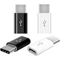 Miniatyrbilde 1 av 5: 4 stk. USB C-adapter, USB C til Micro USB-adapter Type C hann til