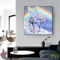 Miniatyrbild 2 av 5: 30x40cm Enhörning 5D diamantmålningssats Q