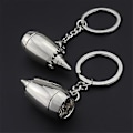 Miniatyrbillede 3 af 5: Mini Flymotor Nøglering Personlighed Charm til Nøglering Designer Souvenir