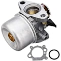 Pikkukuva 4 / 4: Metallinen kaasutin kumirenkaalla Briggs & Stratton Quantum -moottorille #498965