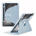 Miniatyrbillede 1 af 5: Læderetui til Samsung Galaxy Tab A7 10.4 2020 (Hvid Is)