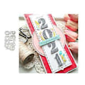 Miniatyrbillede 3 af 5: 0-9 Stribede Tal Metal Skæreforme Stencil DIY Scrapbooking Prægning Værktøj Die Cuts Papir Kort Album Skabelon Form
