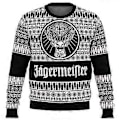 Miniatyrbild 2 av 4: Bebetter Jagermeister Fultäckande Jultröja Herr 3D Tröja Toppar Höst Och Vinter Kläder A (2 5XL)