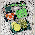 Miniatyrbillede 3 af 5: Julemand Gnomer Metal Die Cuts Embossing Skabelon Metal Stenciler Scrapbooking (5279A)