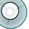 Miniatyrbild 3 av 5: 3 st Tyglampskärm Innovativ E14 Interventionstyp Modern Tyglampskärm Dammskydd för Sovrum Sängbord Mörkgrön