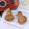 Miniatyrbild 4 av 5: Gitarrplockhållare, Personlig Gitarrplockförvaring Trägitarr