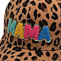 Miniatyrbillede 3 af 5: Baseballkasket til kvinder Mama Mom 3D Patch Broderet Justerbar Snapback Trucker Hat (mørkegrå)