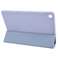 Pikkukuva 5 / 5: Kolminkertainen Nahkainen Tabletin Kotelo Samsung Galaxy Tab A9+:lle (Lavendel Harmaa)