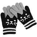 Miniatyrbild 1 av 5: Handskar Vinter Höst Varma Hel Finger Vantar Stickade Vantar Utomhus