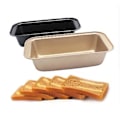 Miniatyrbillede 2 af 5: Non-stick brødform til toastbrød, kagebageform, køkkenform til farsbrød (sort)