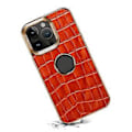 Miniatyrbilde 5 av 5: Denior Krokodille-Tekstur PU-Etui For iPhone 12 Pro Max (Mocha Brun)