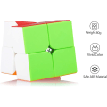 Pikkukuva 3 / 5: Set 2x2 3x3 Magic Stickerless Cubing Smooth Puzzles Cube Gam