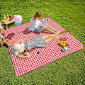 Miniatyrbillede 1 af 5: Three Donkeys Maskinvaskbar Ekstra Stor Picnic & Strandtæppe