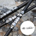 Miniatyrbilde 5 av 5: 20 stk fiskestang holder fiskestang sete fiskestang sete brakett dekk fiskestang hjul holder F
