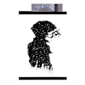 Miniatyrbillede 5 af 5: Wekity Bounty Hunter Væghængt Canvas Print Poster, Enkel Fashion Sort og Hvid Kunsttegning Dekoration til Hjemmet Stue Soveværelse Kontor og Børneværelse